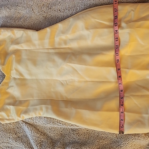 Yellow Formal Midi Dress - Picture 11 of 15